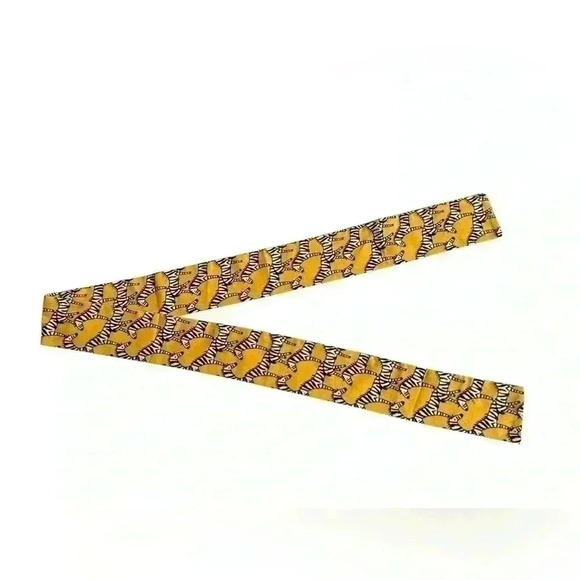 Compania Fantastica XL yellow ZEBRA high waist trouser shorts NWT - Picture 11 of 16